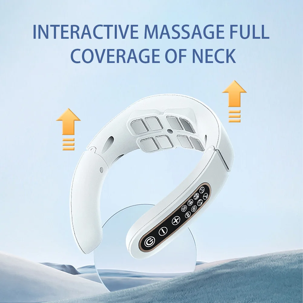 Electric Cervical Massager Sturdy Muscle Pain Relief Massager for Elders/Friend/Adult