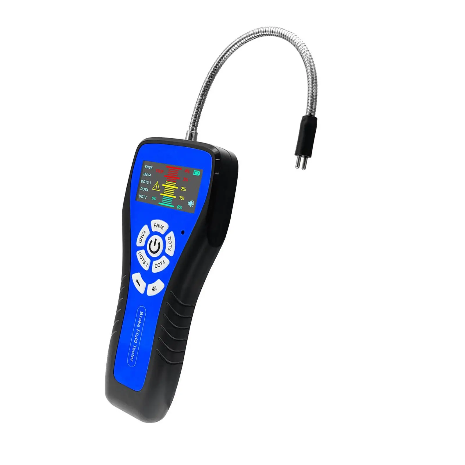 Generic Car Brake Fluid Tester Backlit Portable Auto Sound Alarm Versatile Sensitive Probe LCD Color Display Screen Oil Analyzer