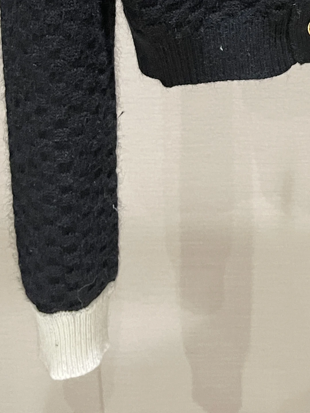 Ele Bla Long Sve Cárdigan de punto estera de lujo Sle cuello vuelto un solo botón Otoño Invierno nueva llegada W...