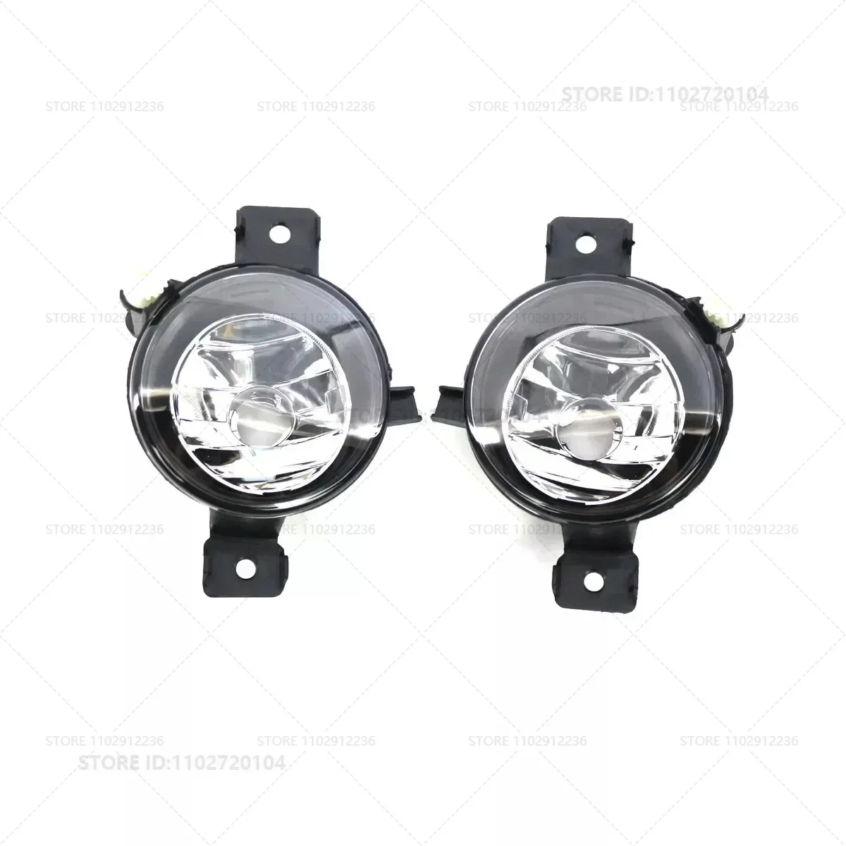 For 2010-2013 BMW X5 35dx 35ix 50ix (E70) Front Bumper Fog Light Lamp (Without Bulb) 63177224643 63177224644