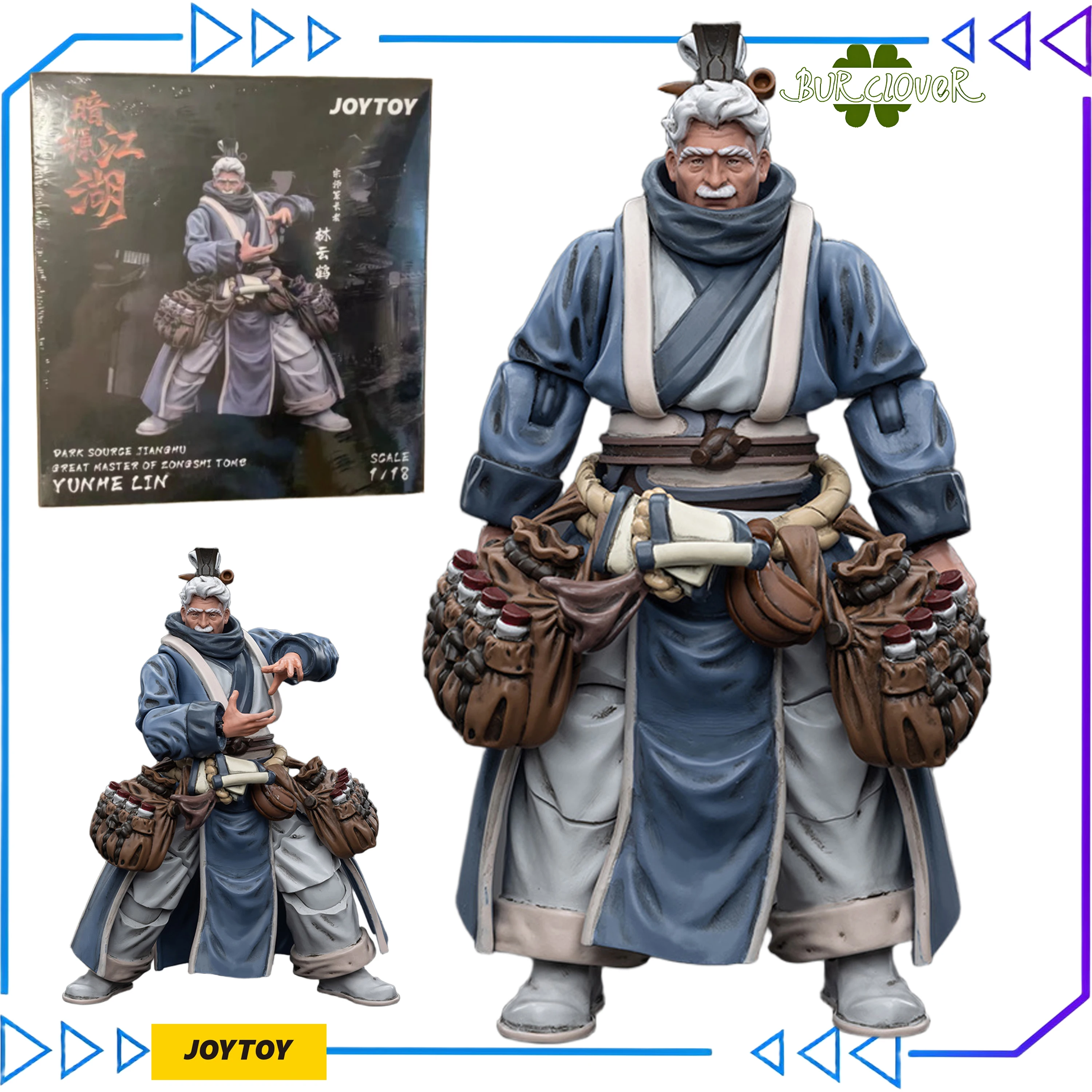 

ORIGINAL 1/18 JOYTO INFINITI DARK SOURCE-JIANG HU GREAT MASTER OF ZONGSHI TOMB YUNHE LIN ANIME ACTION FIGURE TOYS GIFTS FOR