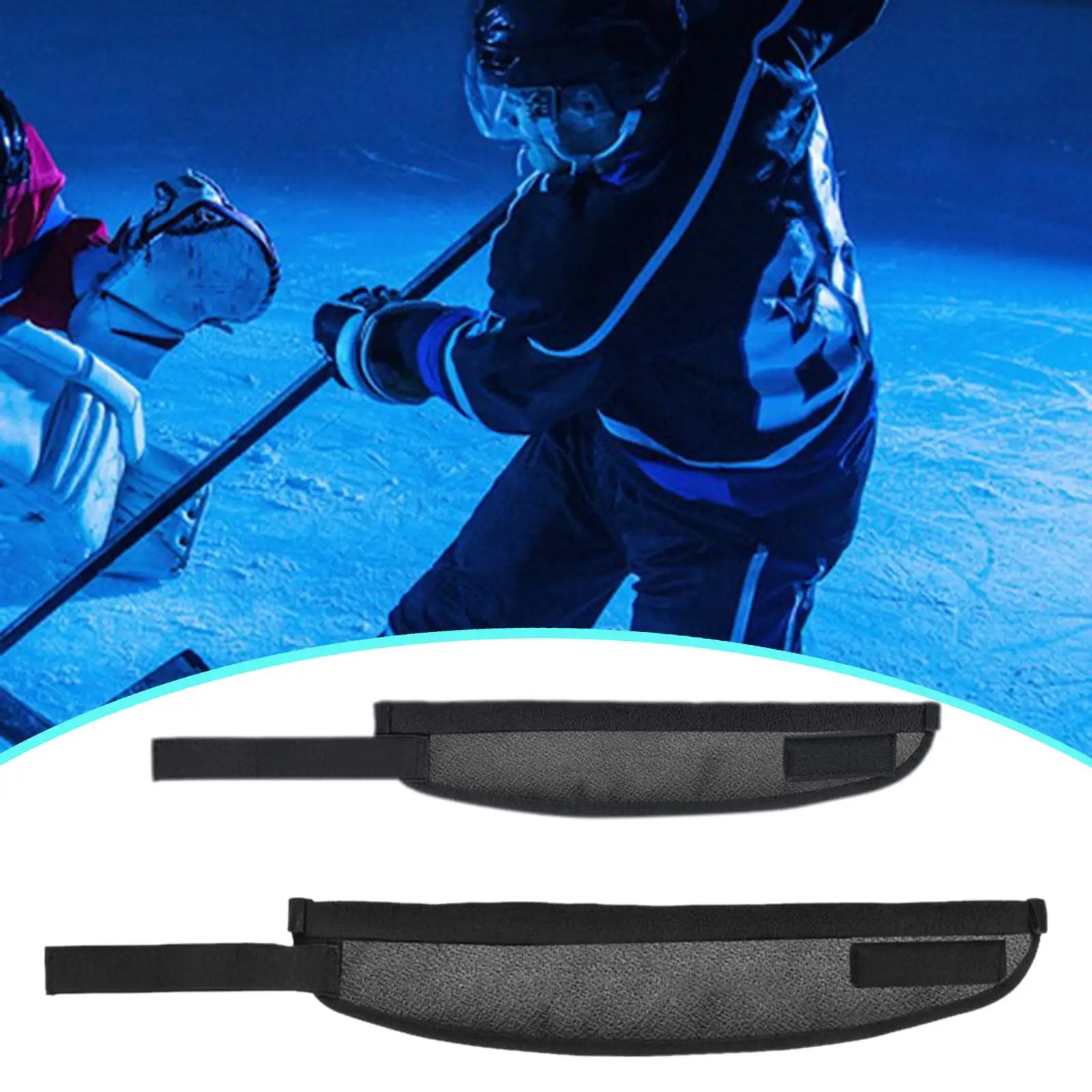 Hockey Neck Guard Neckguard Adjustable Comfortable Protective Gear Ice Hockey Throat Protector for Match Outdoor Sports