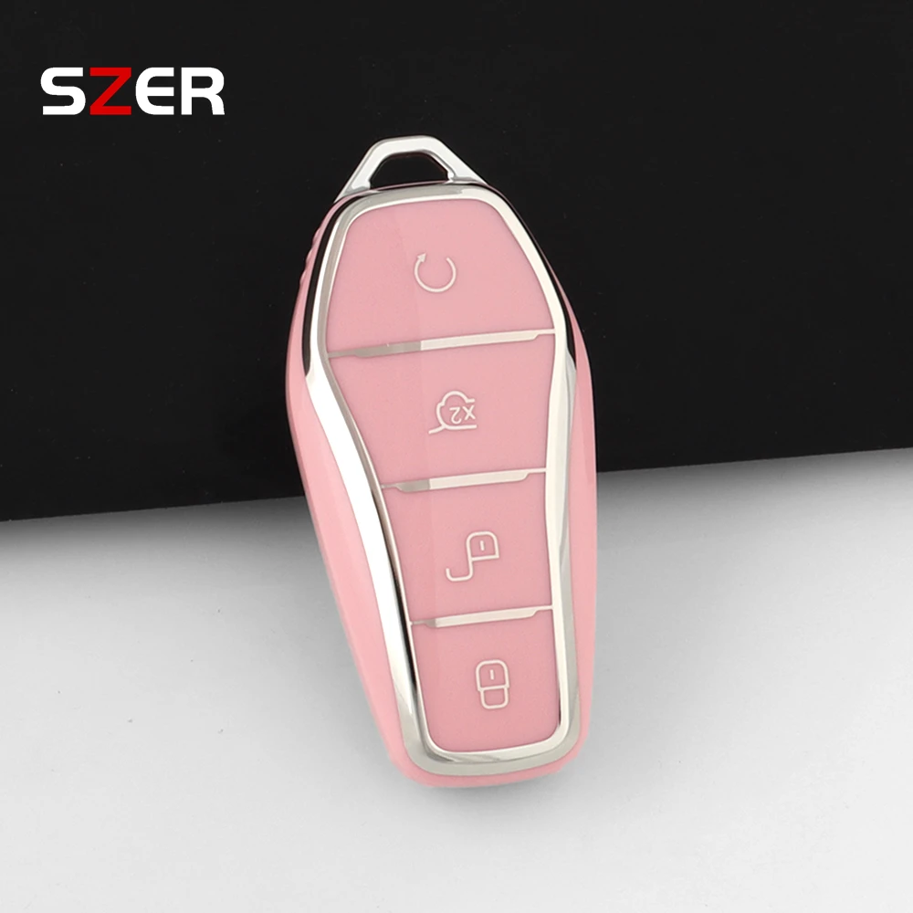 TPU Key Fob Cover for BYD Song Plus, Atto 3, Han & More - Image 3
