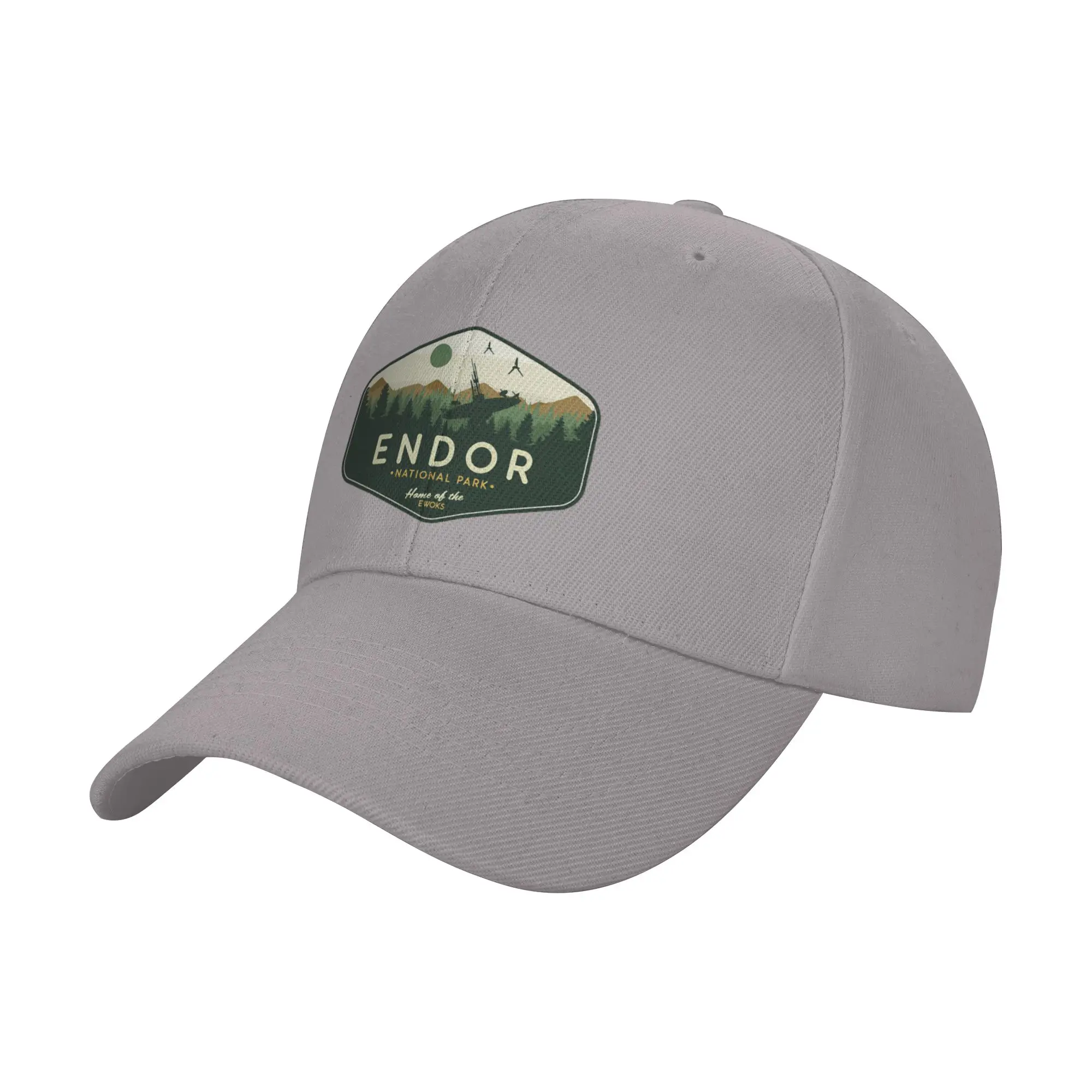 Endor National Park  Home of the Ewoks Trendy Baseball Cap Mountain Climbing Metal Buckle Trucker Cap