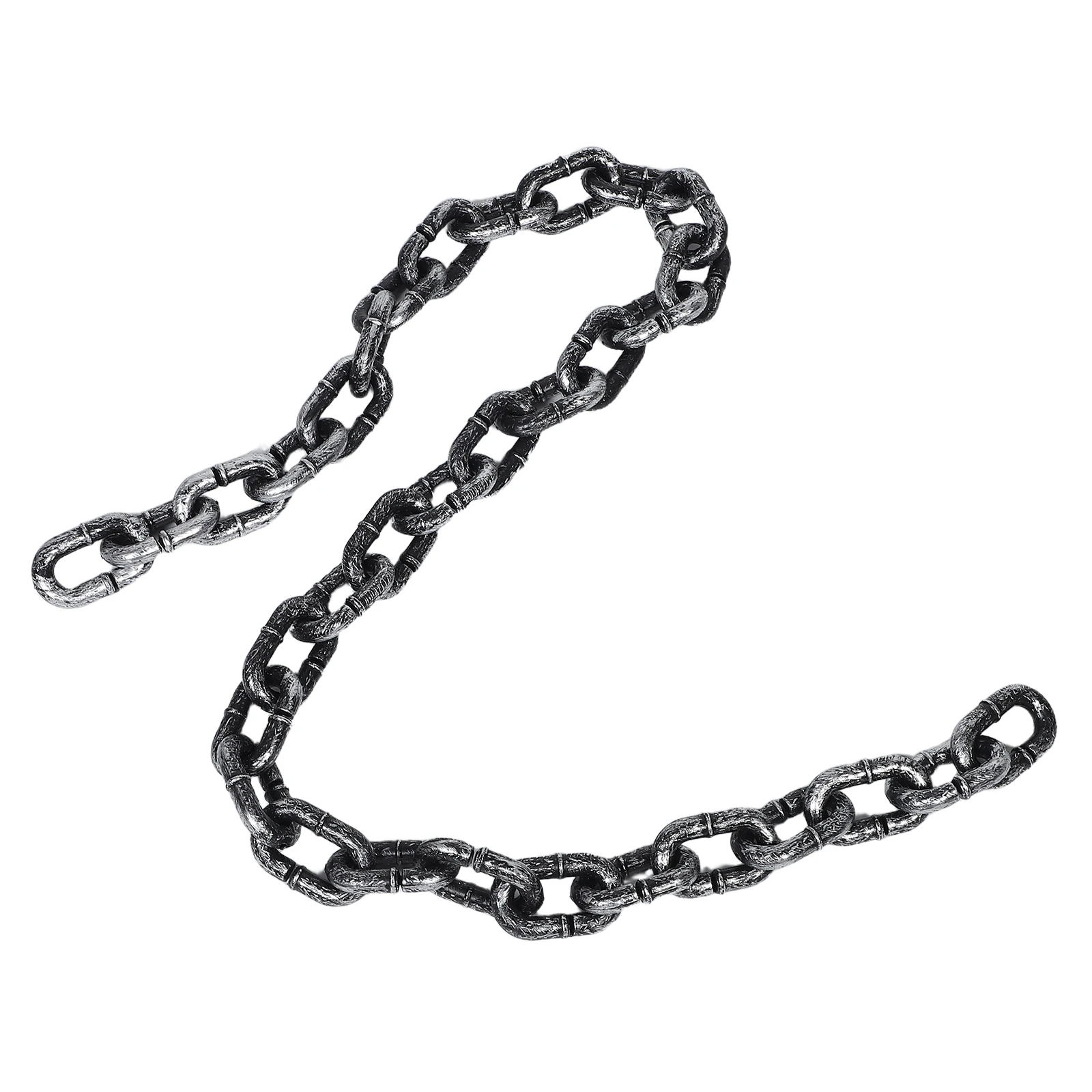 

Halloween Chain Props Spooky Decoration Jail Prison Costume Accessories Plastic Chains Creepy Themed Photo Costumes