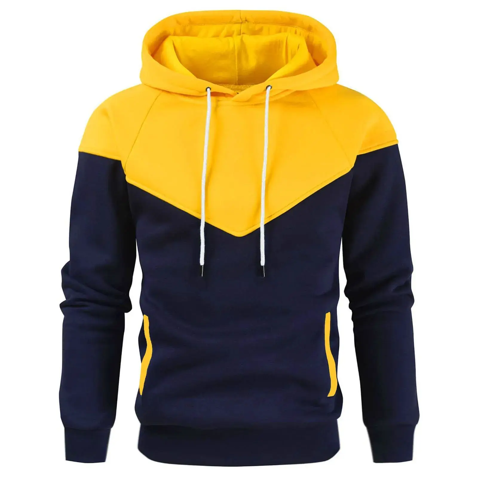 

Мужская толстовка с капюшоном Color Men's Hoodie Ab e Warm, пуловер с круглым вырезом, осенняя коллекция 2024, сезонный дизайн, без бренда, зарегистрированный товарный знак