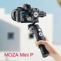 Moza Mini P 3-Axis Handheld Gimbals Stabilizer Selfie stick for Mirrorless Action Cameras Smartphones Maxload 900g for iPhone