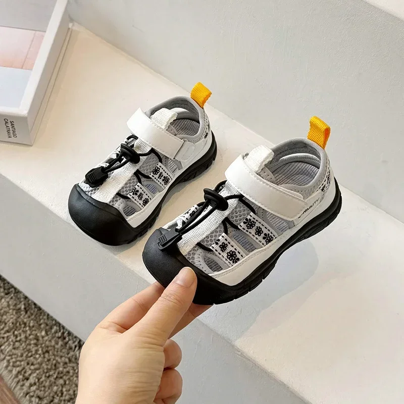 Summer Kids Barefoot Sneakers for Baby Girls Boys Sandals Children Casual Beach Shoes Soft Sole Non-slip Infant Toddler Shoes