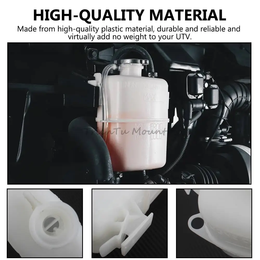 UTV Coolant Reservoir Tank Corrosion Resistance For CAN-AM Maverick X3 Turbo Defender Spyder Commander 1000R/MAX 2021 Accessory