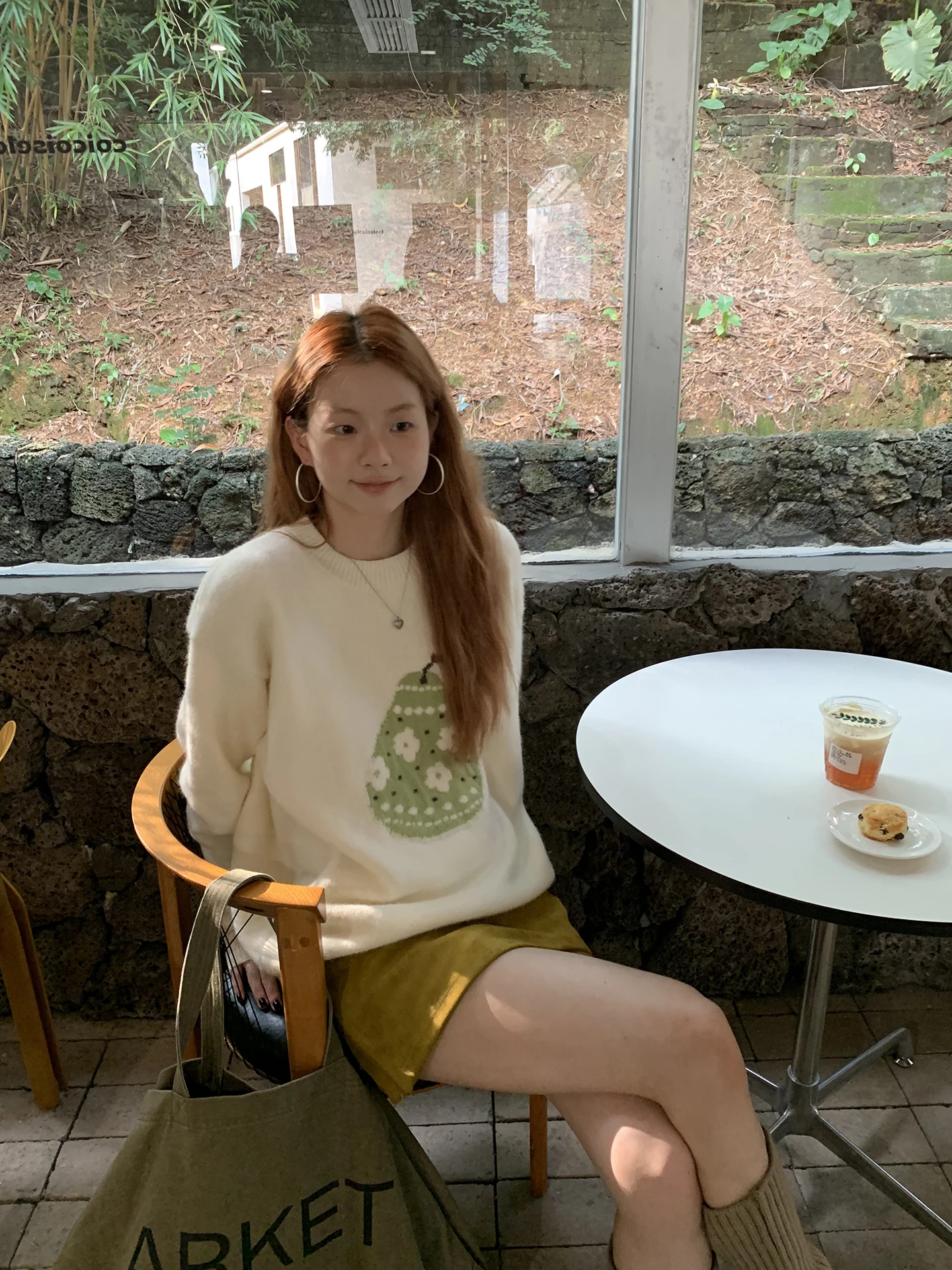 

Red Celebri Sweater Women's Autumn Winter Lazy High-End Long Sve Top Super ular Unique Design Knitted irt