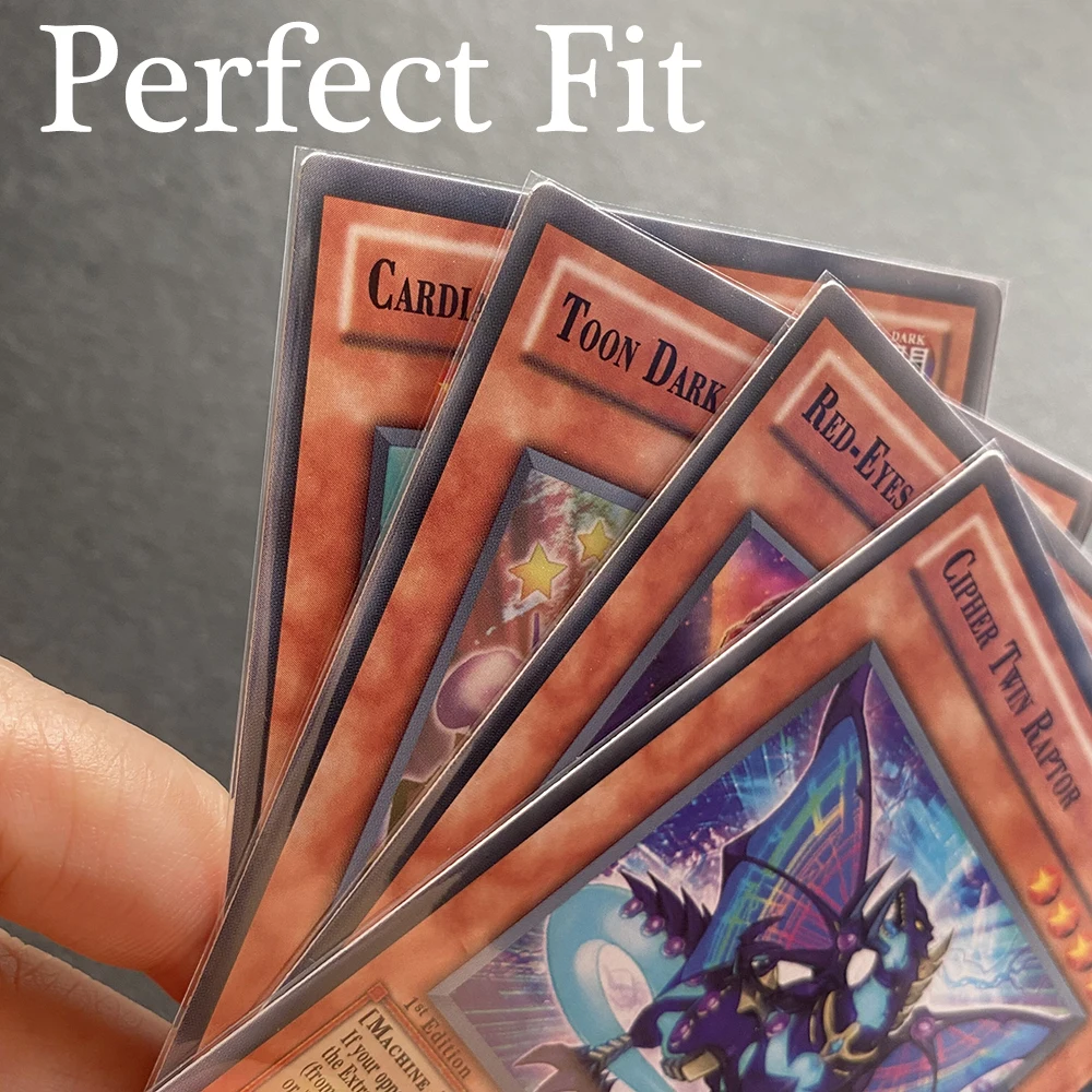 1000 PCS/LOT Acid Free YGO Transparent Perfect Fit Cards Sleeves Perfect Size Cover for Yu-Gi-Oh Protector 60x87mm - AliExpress 26 1000 PCS/LOT Acid Free YGO Transparent Perfect Fit Cards Sleeves Perfect Size Cover for Yu-Gi-Oh Protector 60x87mm - AliExpress 26