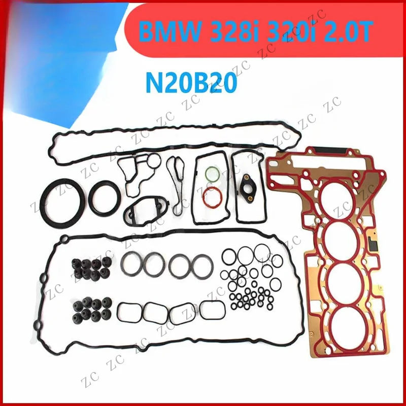 S+ Cylinder head gasket kit For 12-17 BMW 328i 320i 2.0T N20B20 engine overhaul kit