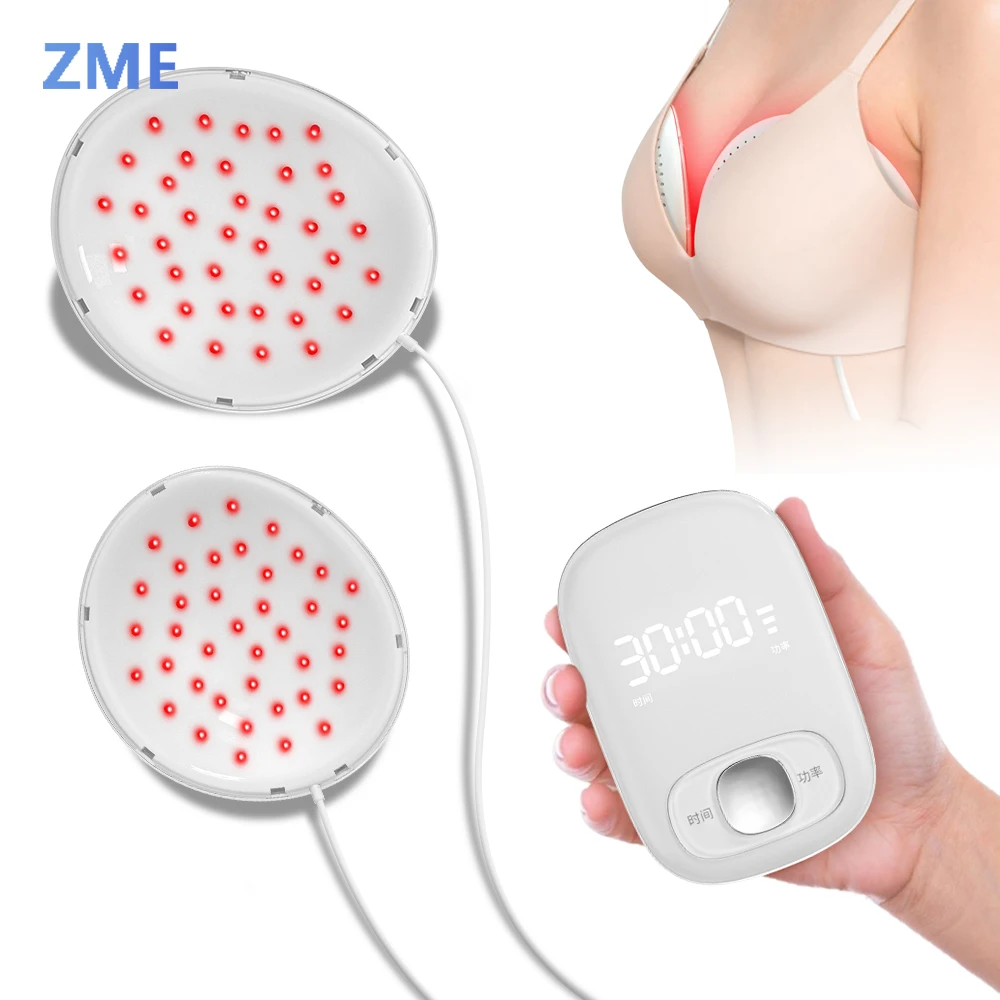 

ZME Breast Laser Physiotherapy Breast ​Tightening Massager Clogged Ducts Mastitis Lactation Device Improve Milk Flow Mom Care