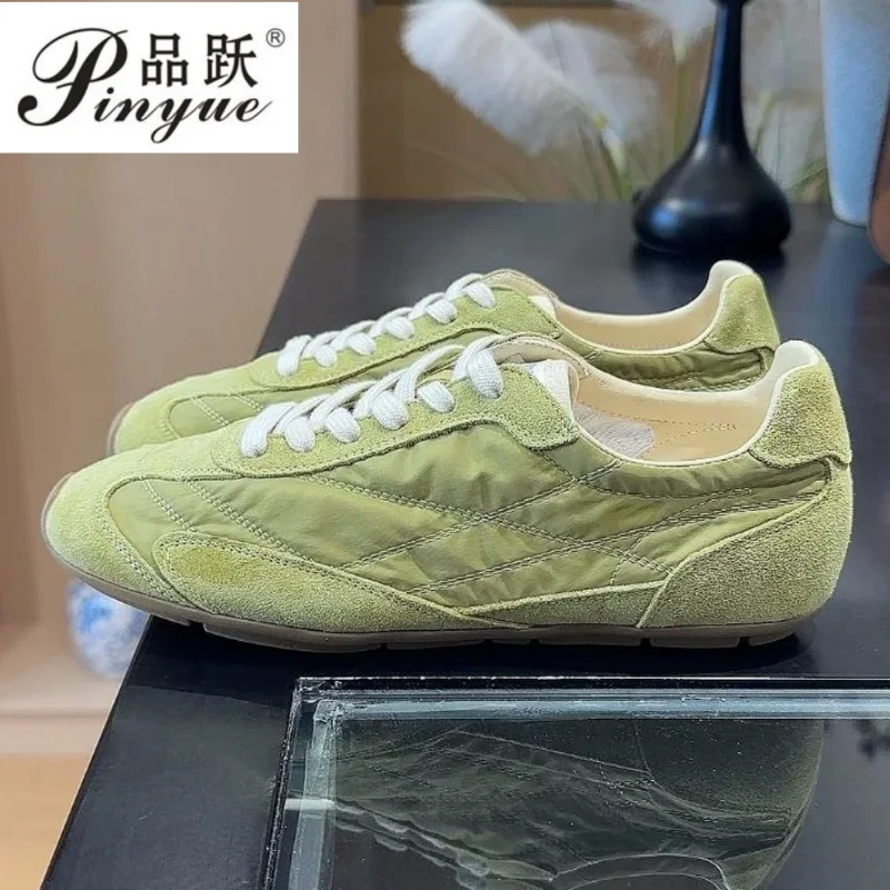 Women's sneakers Shoe Anti slip Colorblocked German Training Shoes Women Comfortable female Shoes for Spring and Autumn 35-40