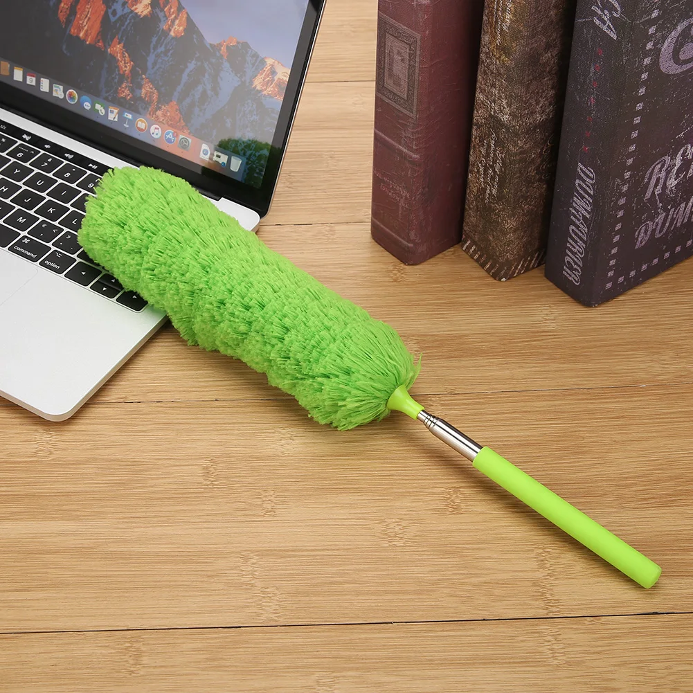 Adjustable Stretch Microfiber Duster Eco-Friendly Static Suction Dusting Brush Microfiber Dust Mites Cleaning Tools