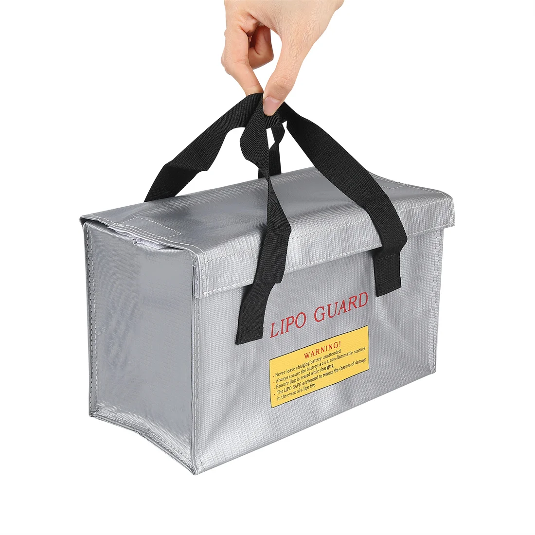 Grand sac de sécurité LiPo RC 260x120x160mm, sécurité de la batterie, ignifuge, Anti-déflagrant, Protection de la batterie, sac de chargement pour jouet RC