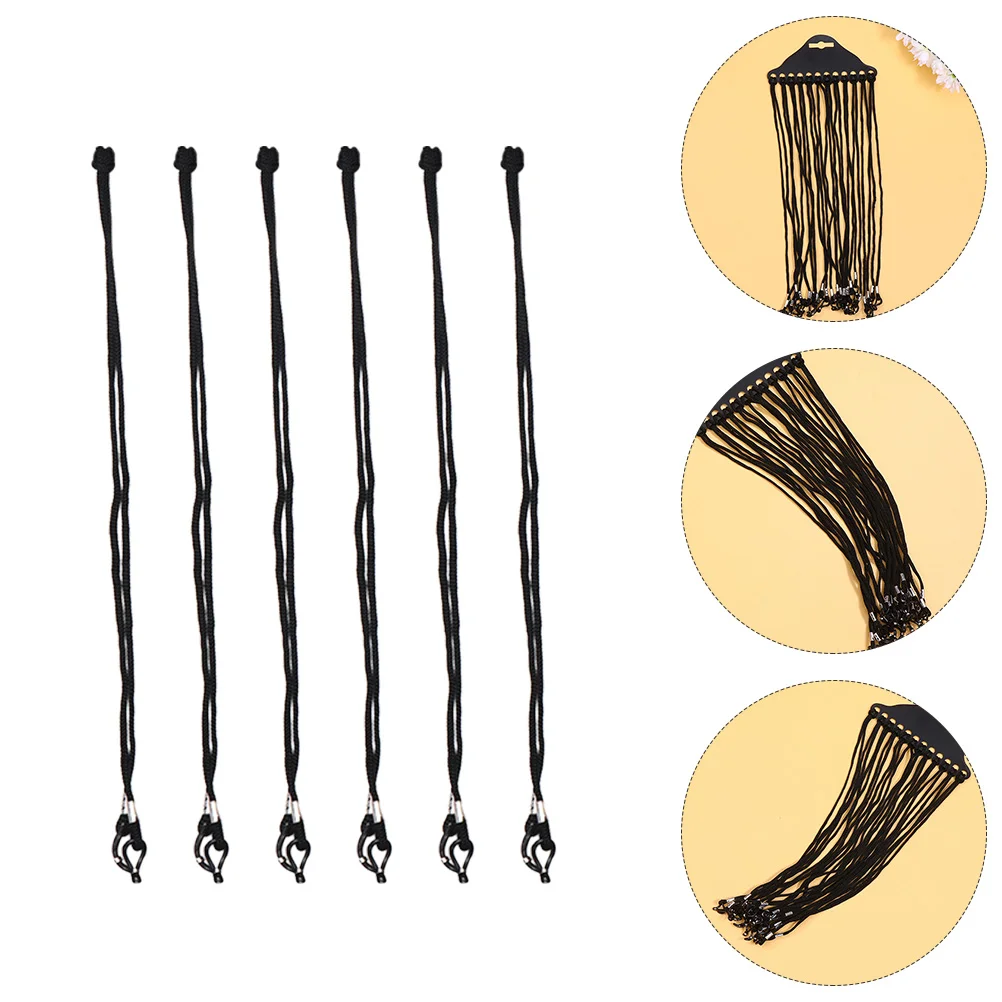 24 Pcs Nylon Glasses Rope Sunglasses Lanyard Eyeglasses Straps Fixing Accessories Holder Ropes