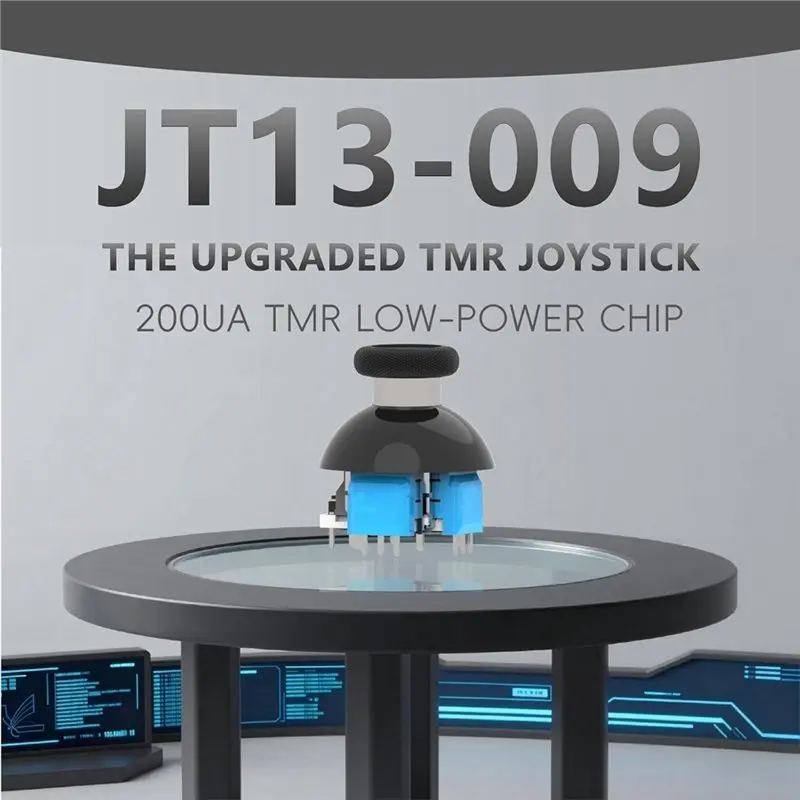 TMR Magnetic Joystick Replacement For PS5 Dualsense, 320° Adjustable Tension Anti-Drift Thumbstick Cap, 30-80Gf