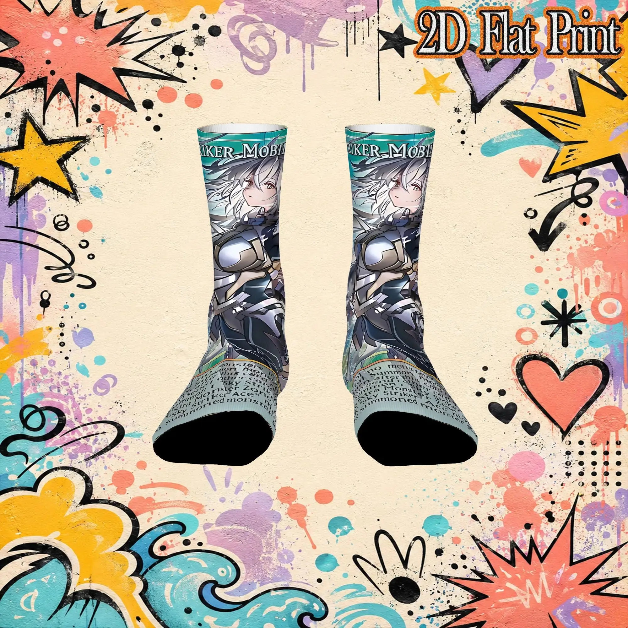 Sport YU GI OH Card Meme Crazy Running Men's compression Socks Unisex items Crew Sock Cycling socks