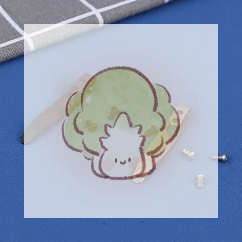 1 مجموعة 420 مادة من الستانليس ستيل سكين مشبك خلفي مع 3 قطعة M2.5 مسامير جيب الخصر المشابك للسكاكين DIY بها بنفسك صنع الملحقات