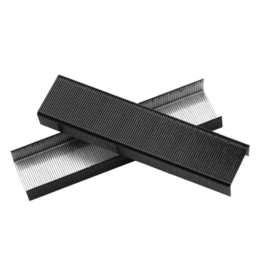 

4000 Corlorful Staple Standard 1 4 Ih Length 26 6 Staples for Standard Desk Stapler 4 Boxes Staple Total Black Staples Standard