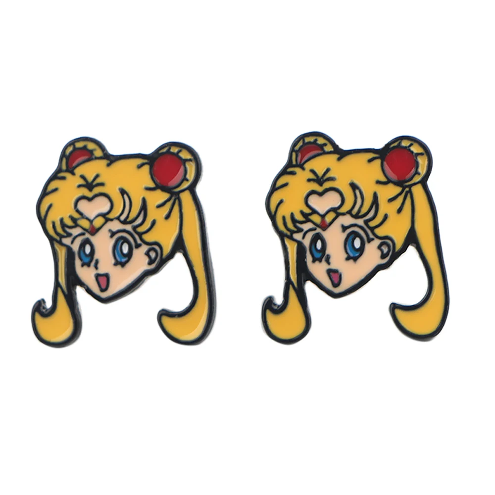 Cute Black Cat Earrings for Women Girls Korean Style Stud Earrings Anime Cosplay Accessories Party Jewelry Toys Gift view 5