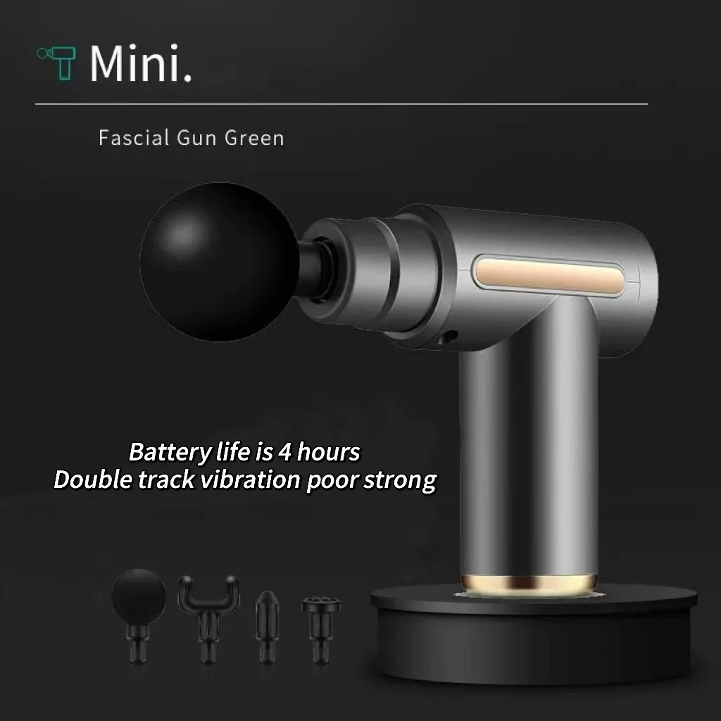 Fascia gun male professional fitness relaxation massager high-power shoulder and neck multi-functional mini muscle massage gun