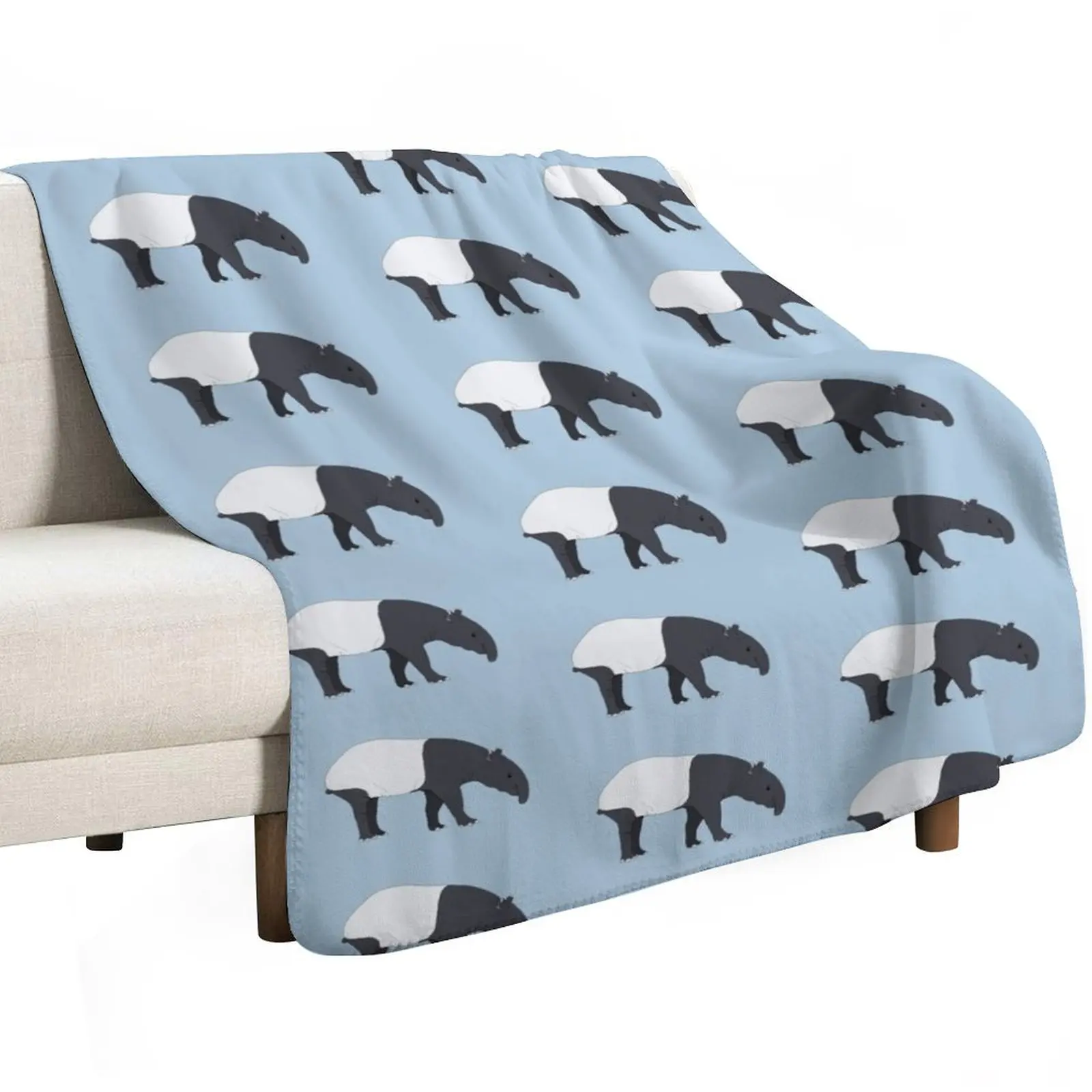 

Tapir Throw Blanket manga Picnic Thermal Decorative Sofa Blankets