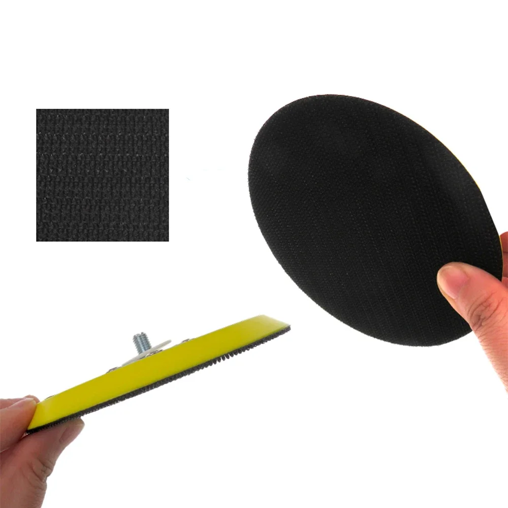 

1-6Pcs 5"125mm M8 Pneumatic Polishing Machine Tray Automotive Furniture Metal Polishing Accessory Tool Self-Adhesive Suction Cup