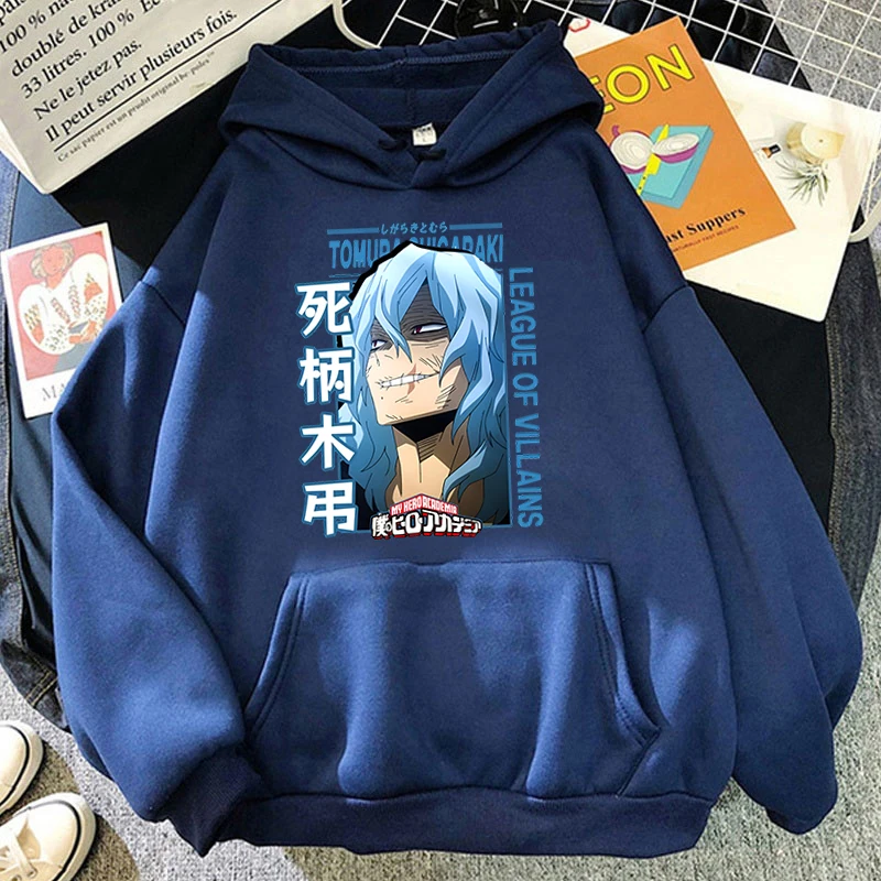 Anime Shigaraki Tomura Printed Hoodie For Women Fashion Autumn And Winter Pullover Sunisex Creative Personalized Sweatshirts