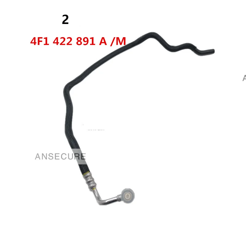 Power Steering Pressure Hose Line Oil Pipe For Audi A6 S6 C6  Allroad Quattro 2.4 2.8 3.0 3.2 4F1422893BE 4F0422887R /891A/891E