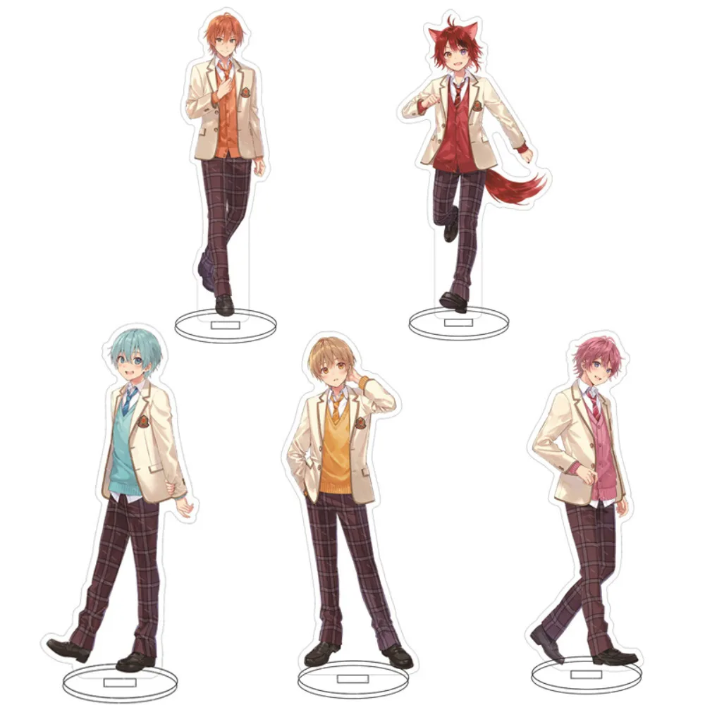 Anime Strawberry Prince Acrylic Stand Cosplay Cartoon Figure Satomi Colon Root Rinu Nanamori Jel Standing Model Plate Fans Gift