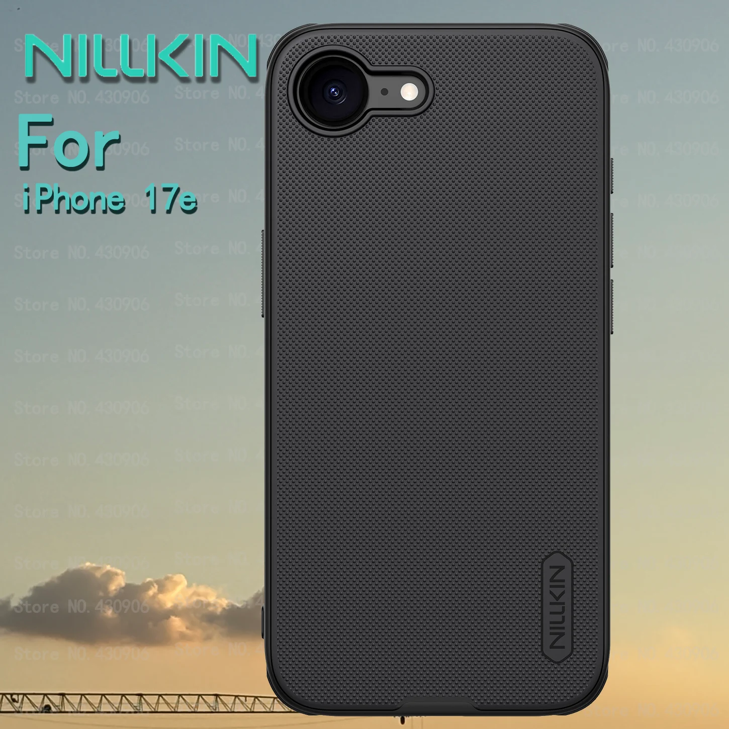 Etui NILLKIN Fitted Case do iPhone'a 17e, wysokiej jakości, super matowe, ochronne etui z PC. — zdjęcie produktu 2