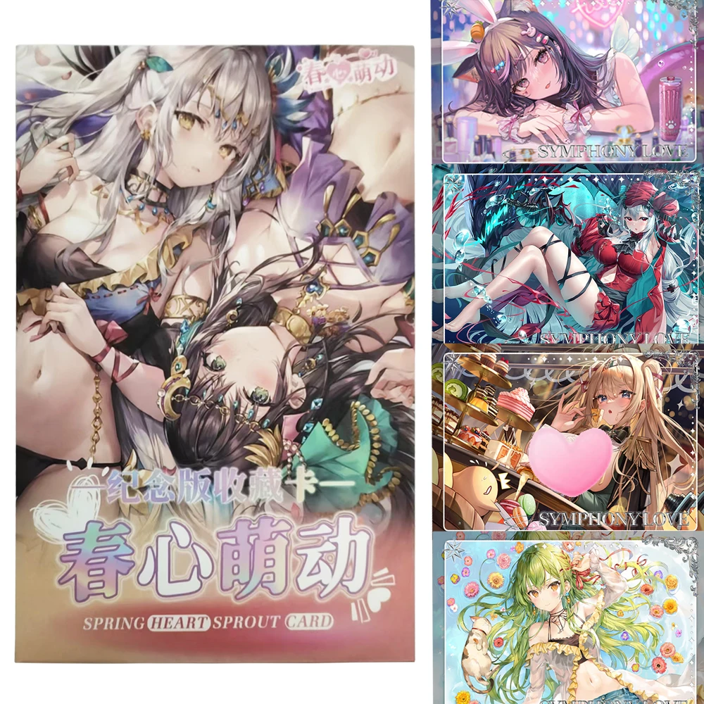 

Original First Youth Goddess Story Cards Anime Games Girl Symphony Love Theme Collection Card Doujin Toys and Kids Hobbies Gifts