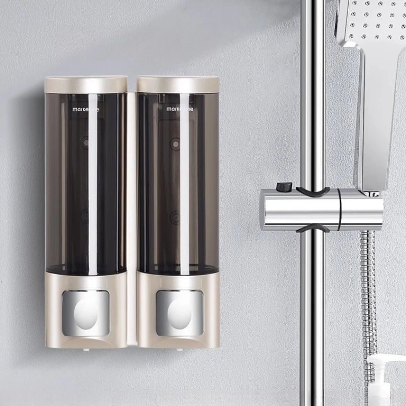 

Bathroom Wall Mounted Soap Dispensers Accessories Designer Wall Mount Quality Soap Dispensers Simple Modern Jabonera Furniture