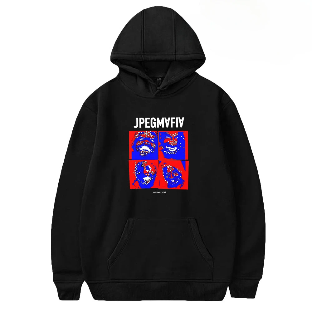 

Jpegmafia Merch Oversized Hoodie Women Men Harajuku Sweatshirt Y2K Streetwear Hip Hop Pullover Hooded Jacket Casual Tracksuit