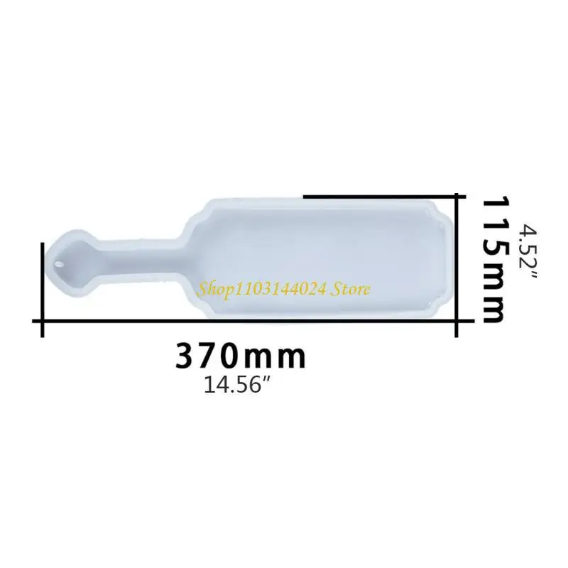 N5KE Harz Halter Form Flight Paddle Harz Tablett Form Silikon Wein Serviertablett Form – Detail 6