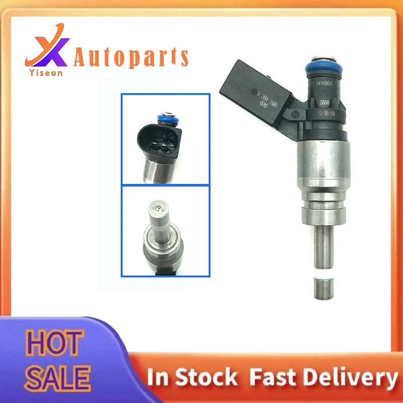 

06F906036A Fuel Injector Nozzle For Audi A3 TT A4 Quattro for Volkswagen Golf GTI Passat EOS 2.0L I4 2005-2009 0261500020