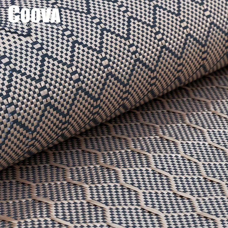 F243 COOVA 3K Golden Kevlar& Carbon Fiber Cloth Honeycomb Football Pattern Tela Fibra De Carbono Carbon Kevlar Fiber Fabric Jacq