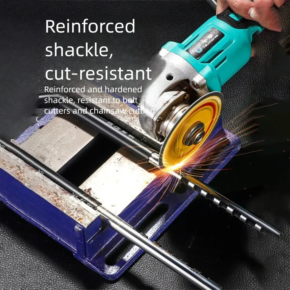 Bike Combination U Lock, Heavy Duty Bike Combination U Lock Paddle Lock for Bicycle Electric Scooter Motorcycles