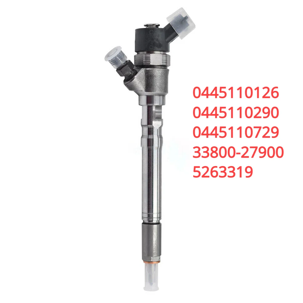 0445110126 0445110290 33800-27900 New Diesel Fuel Injector For HYUNDAI Santa Fe Tucson Sonata KIA Carens Magentis Sportage