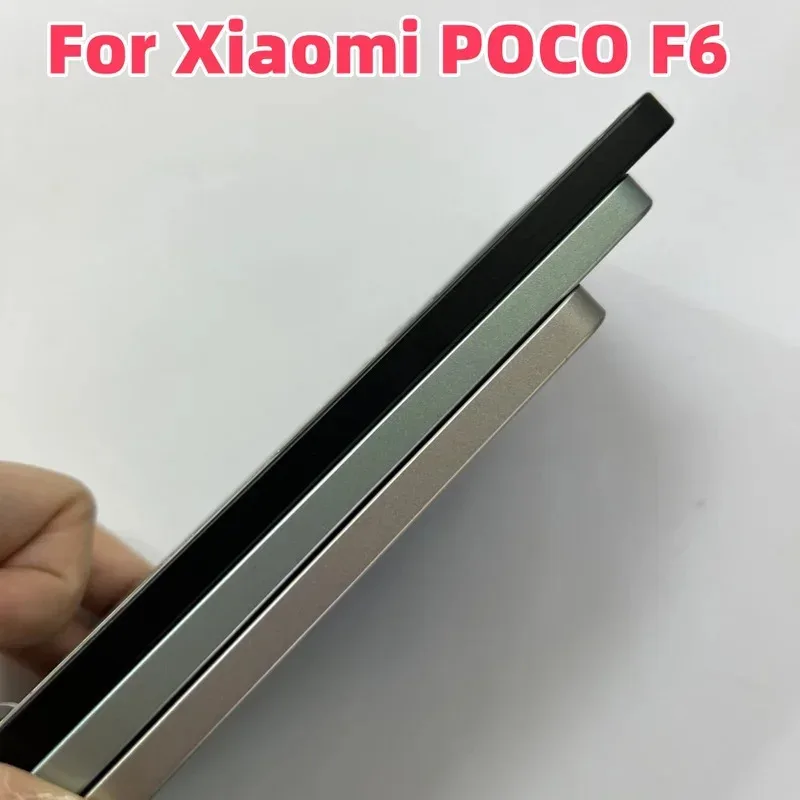 phone frame For Xiaomi Poco F6 Front Middle LCD Frame Central Housing Bezel Repair Parts