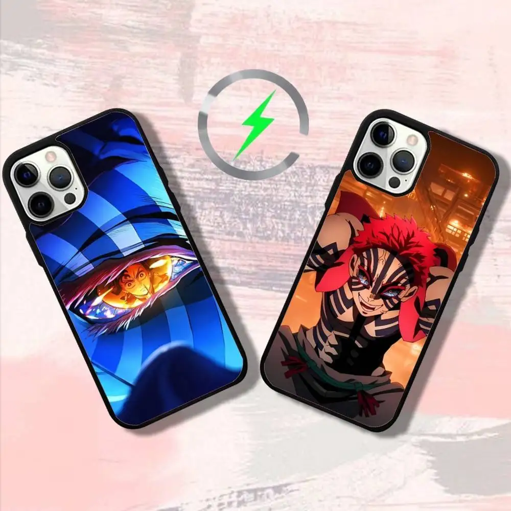 

Anime R-Rengokus A-Akazas Phone Case For iPhone 16,15,14,13,12,11,Pro,Max,Plus,Mini,SE4,E Magnetic Magsafe Wireless Charging