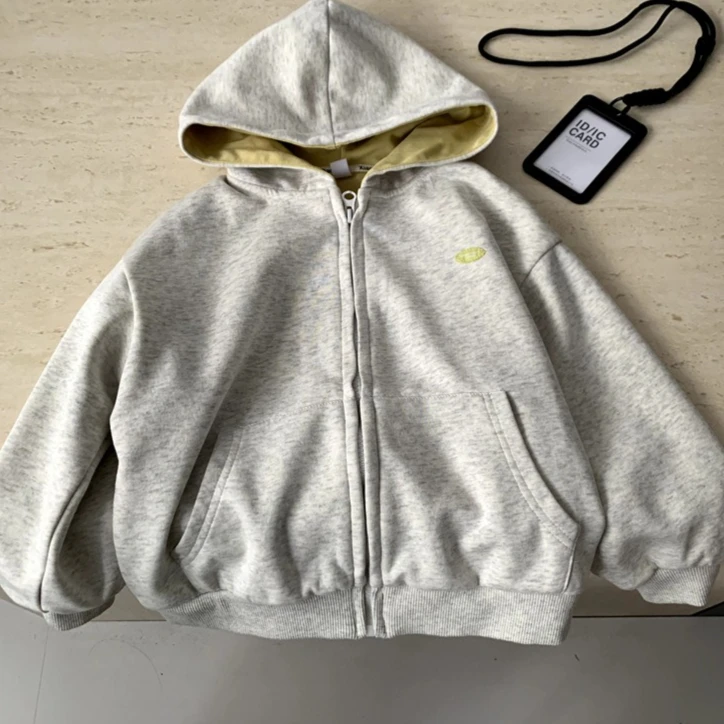 Boys Coat 2026 Spring and Summer New Childrens Clothing Korean Style Fashion Boys Baby Foreign Style Loose Color Hoodie Jacket