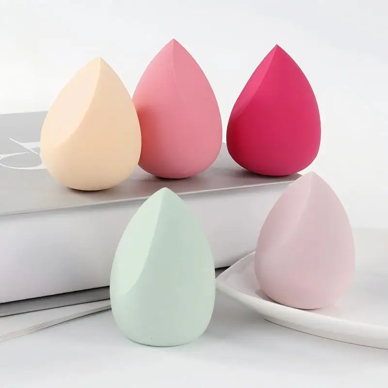 1/3/5 Pcs Beauty Egg Gourd Makeup Egg Makeup Egg Air Cushion Powder Puff Don't Eat Powder Sponge Water Drop Diagonal Cut