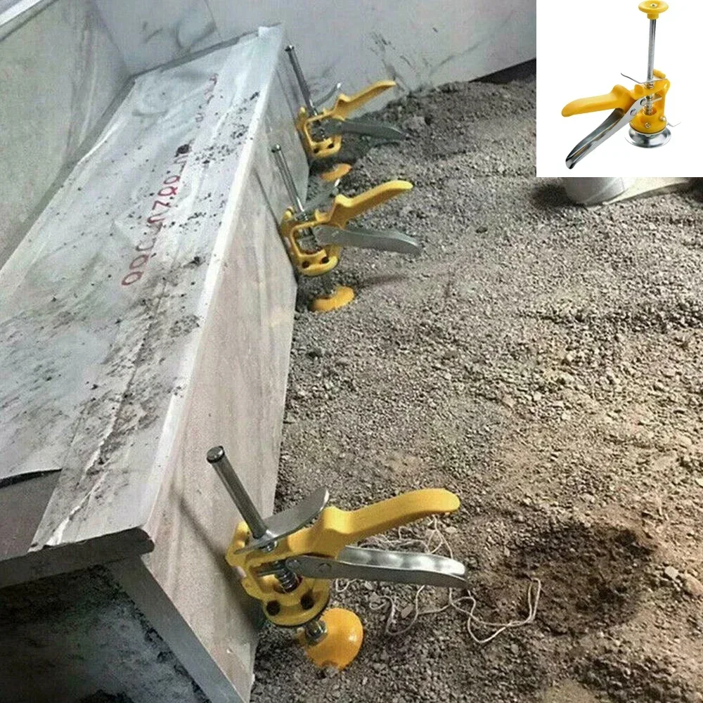 Imagem -04 - Parede Telha Altura Regulador Cerâmica Altura Localizador Fixação Nivelamento Sistema Ferramenta de Construção Mão 16 Pcs