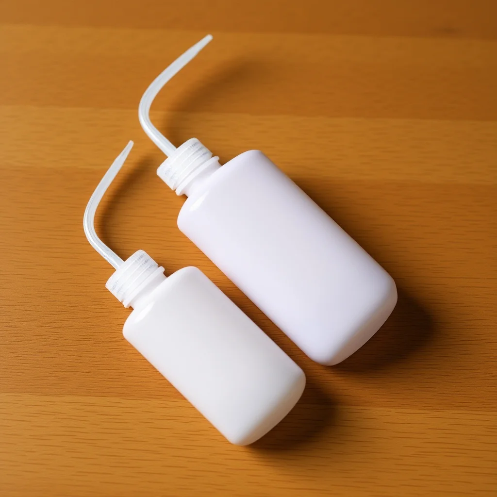 2 قطعة 250 مللي 500 مللي زجاجات ضغط غسيل السلامة متينة خفيفة الوزن صديقة للبيئة فوهة مرنة مقياس واضح زجاجة التحكم في التدفق #1