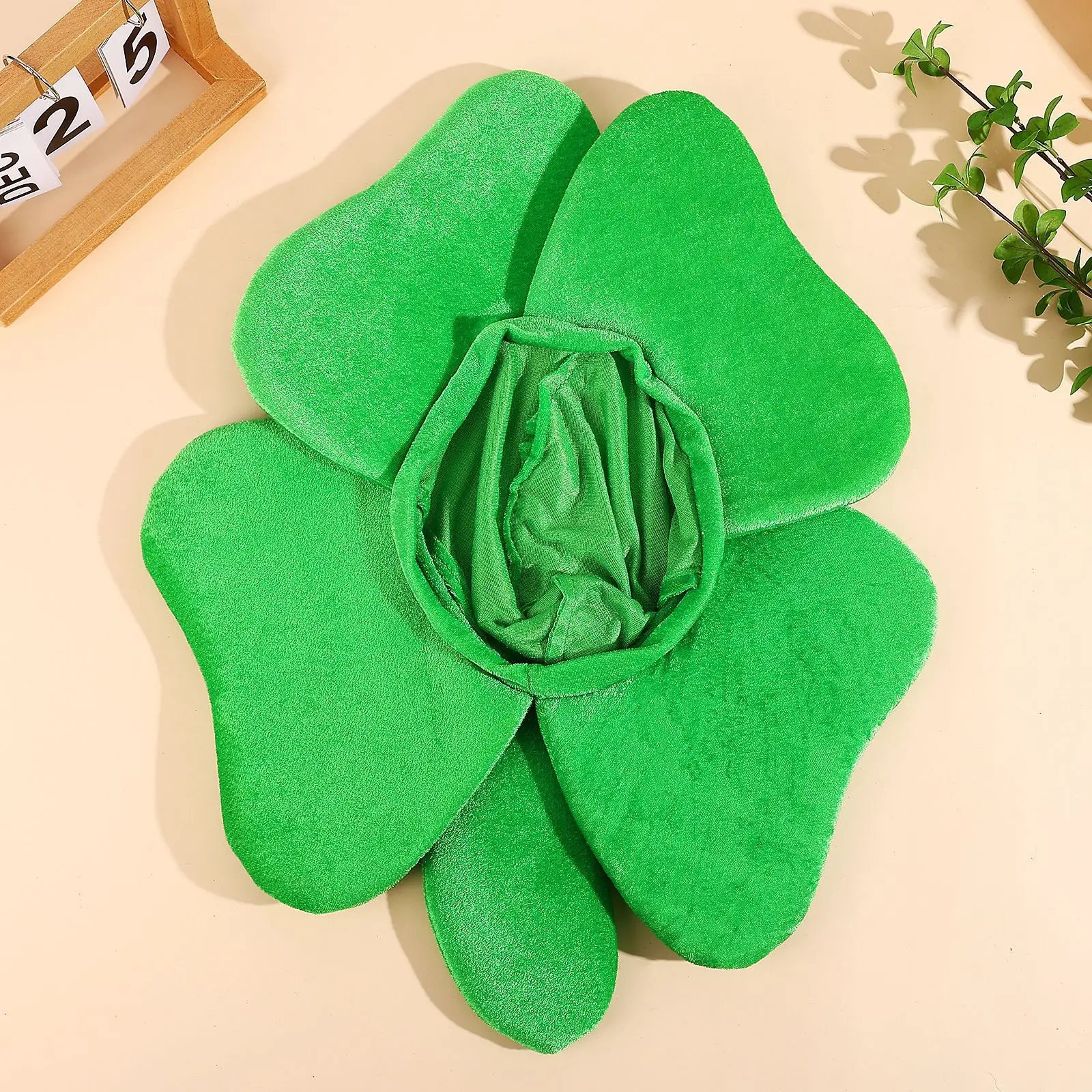 Irlanda dia de são patrício chapéu superior cosplay festival irlandês trevo de quatro folhas verde headpiece engraçado carnaval festa traje adereços