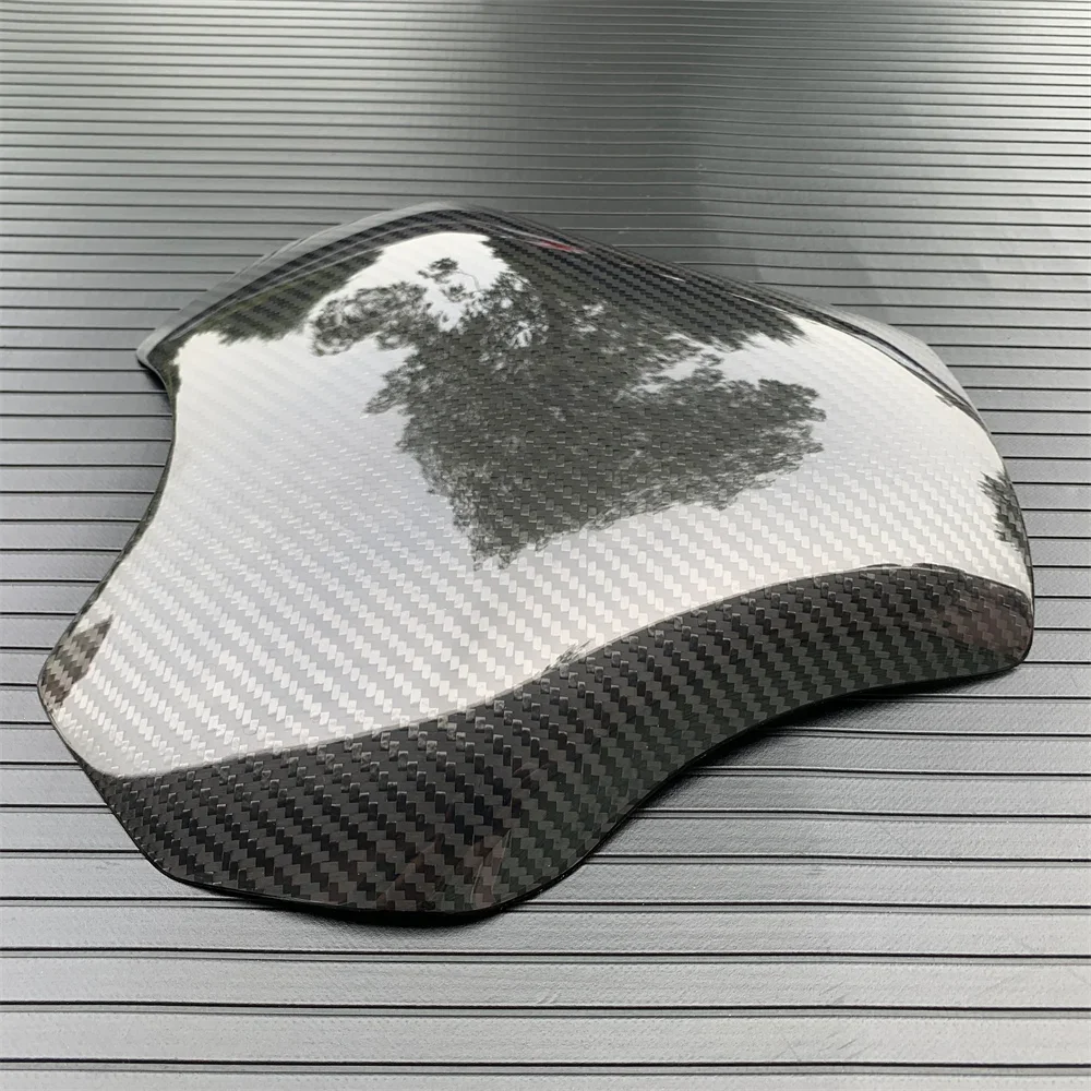 For KAWASAKI ZX14R ZZR1400 2006 2007 2008 2009 2010 2011 Motorcycle Real Carbon Fiber Oil Fuel Tank Cover Guard Protector ZX-14R