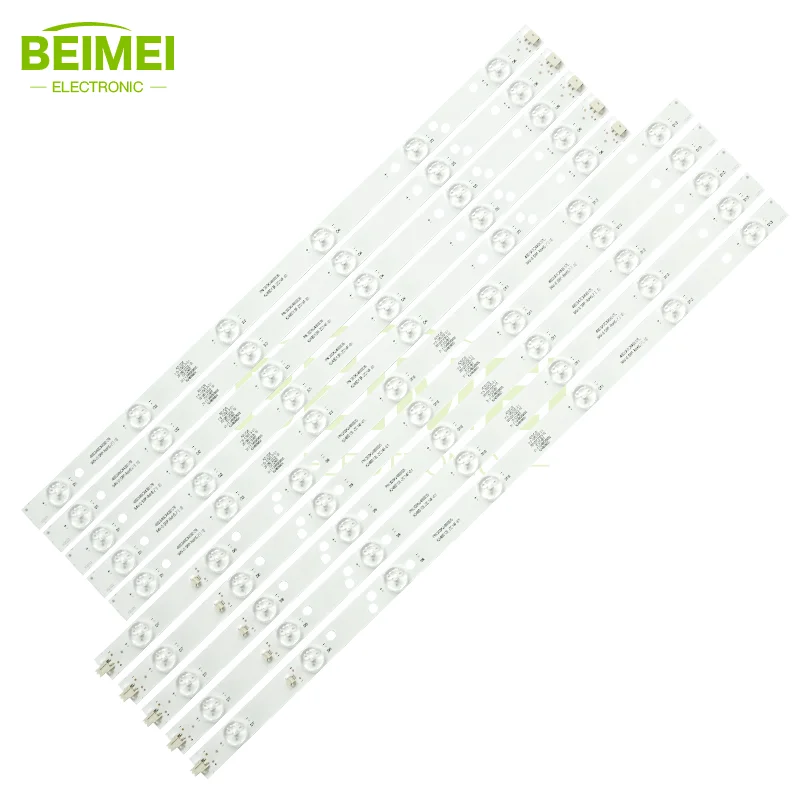 10 Stks/set Led Backlight Strip 6led 7led KJ48D13L-ZC14F-01 KJ48D13R-ZC14F-01 303kj480035 303kj480036 Kj480m03 ML-5009 L48f3700a